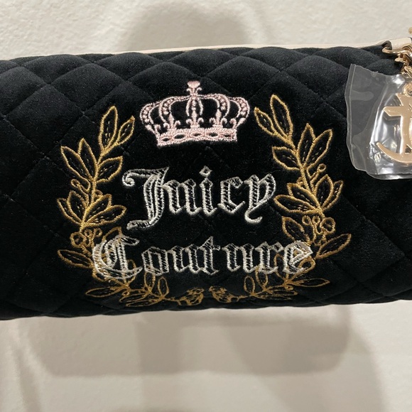 Juicy Couture Royal Moments Velour Barrel Mini Bag - Picture 5 of 6